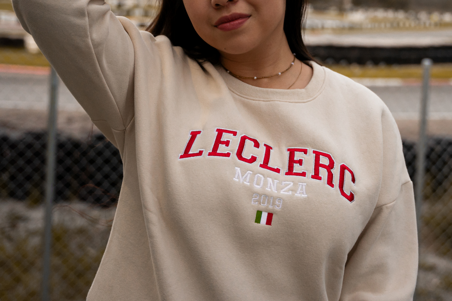 Charles Leclerc - MONZA 2019 | Varsity Sweatshirt