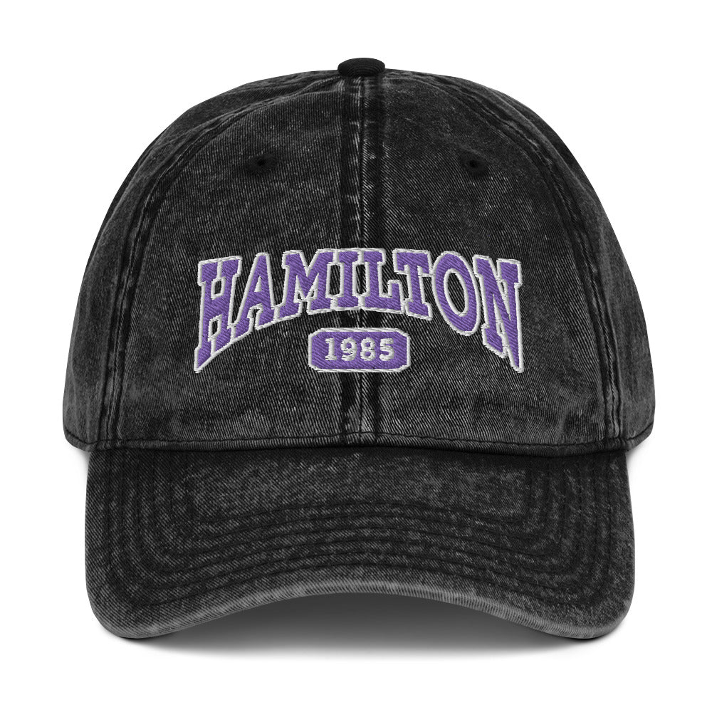 Lewis Hamilton - 1985 | Vintage Washed Dad Cap