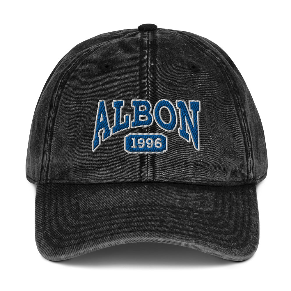 Alex Albon - 1996 | Vintage Washed Dad Cap