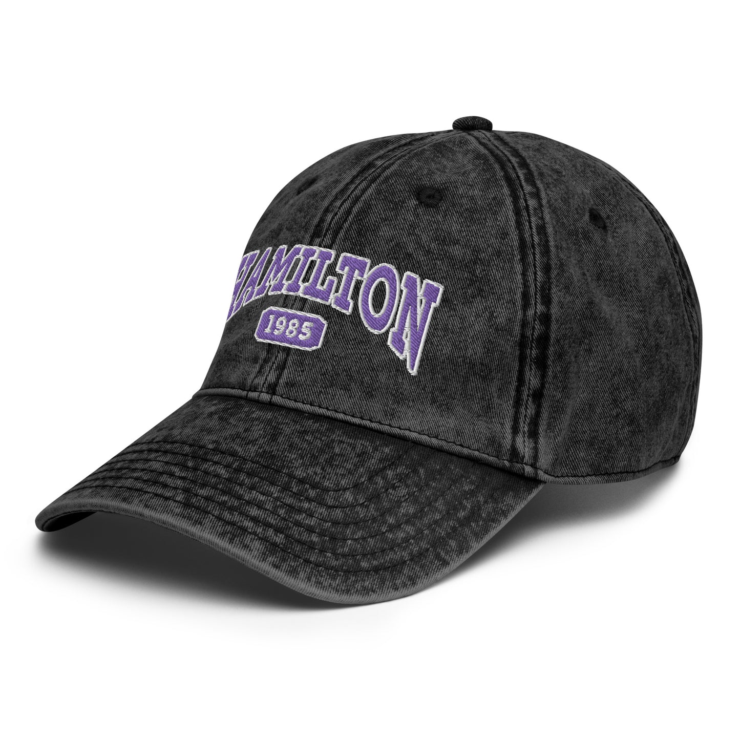 Lewis Hamilton - 1985 | Vintage Washed Dad Cap