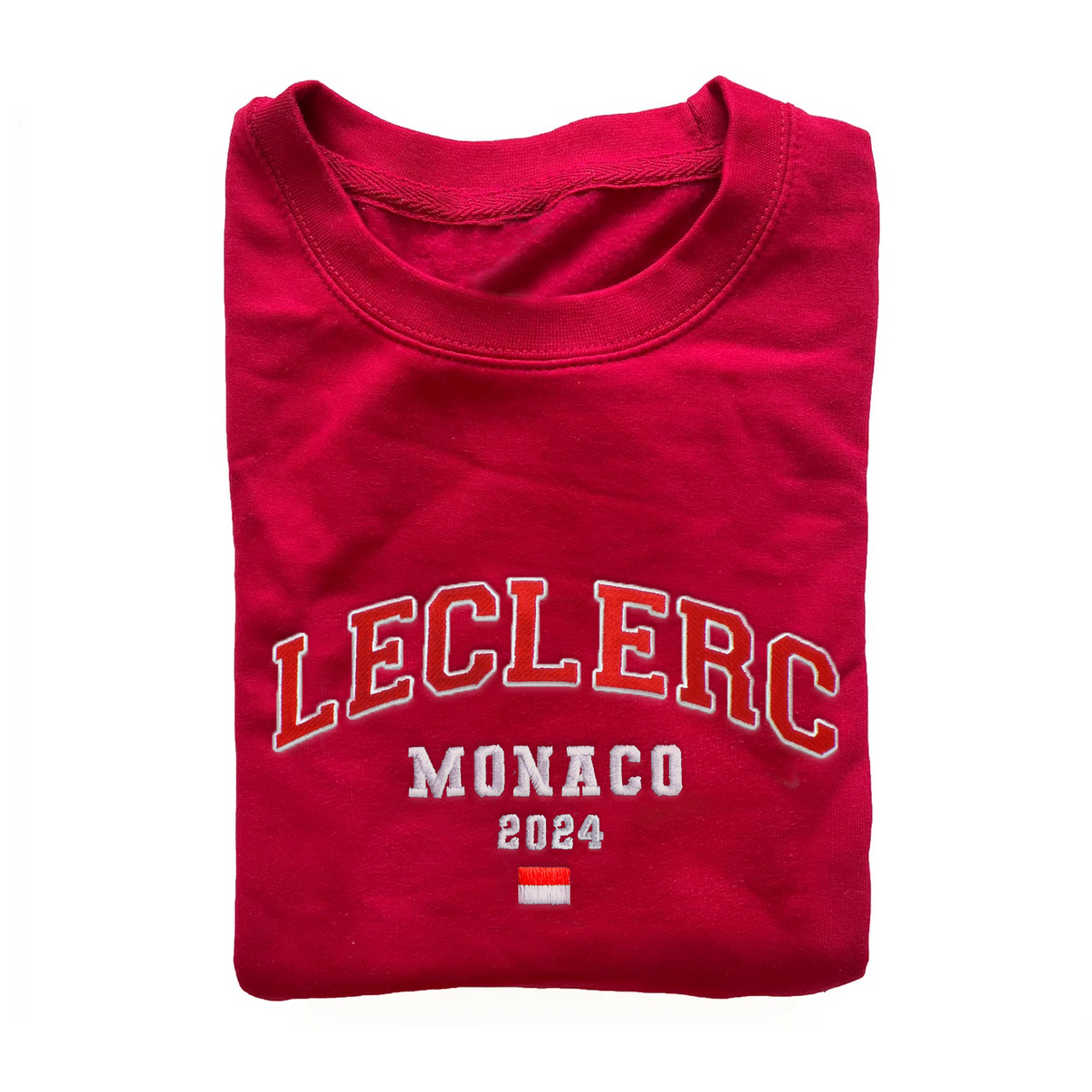 Charles Leclerc MONACO 2024 Varsity Sweatshirt The Slipstream Apparel