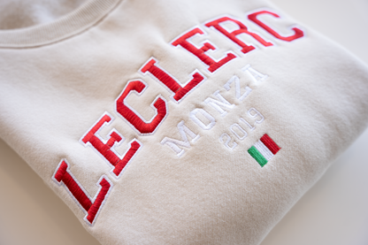 Charles Leclerc - MONZA 2019 | Varsity Sweatshirt