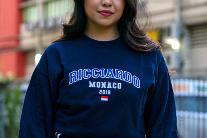 Daniel Ricciardo - MONACO 2018 | Varsity Sweatshirt