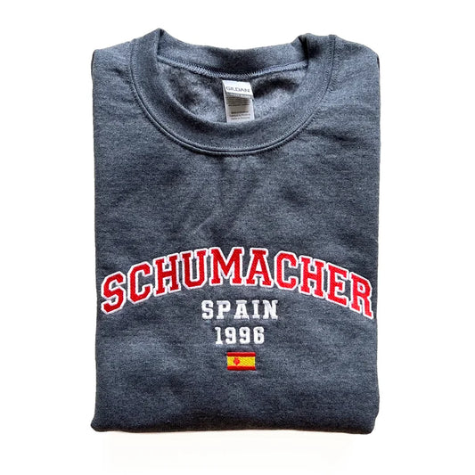 Michael Schumacher - SPAIN 1996 | Varsity Sweatshirt