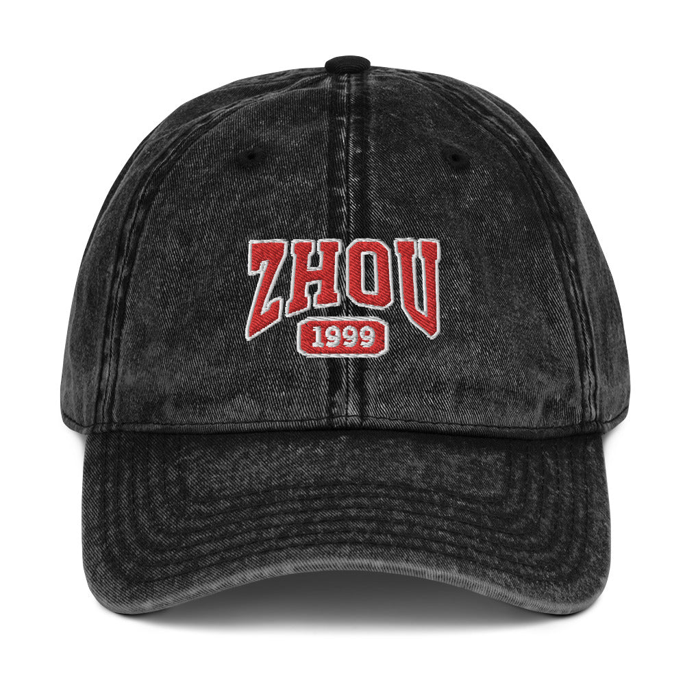 Zhou Guan Yu - 1999 | Vintage Washed Dad Cap