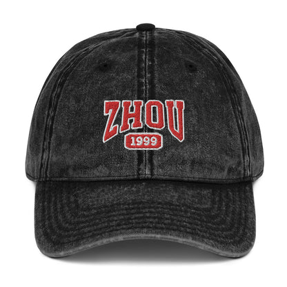 Zhou Guan Yu - 1999 | Vintage Washed Dad Cap